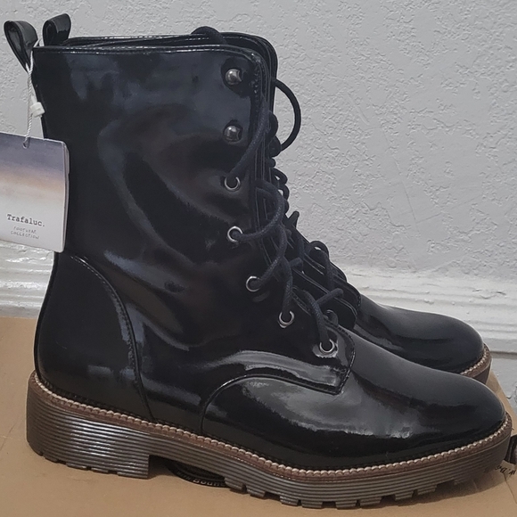 Zara Trafaluc Combat Boots - Picture 3 of 9